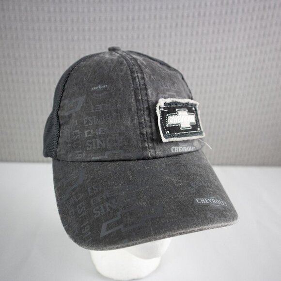 Chevrolet Distressed Mesh Strapback Hat - Picture 6 of 8
